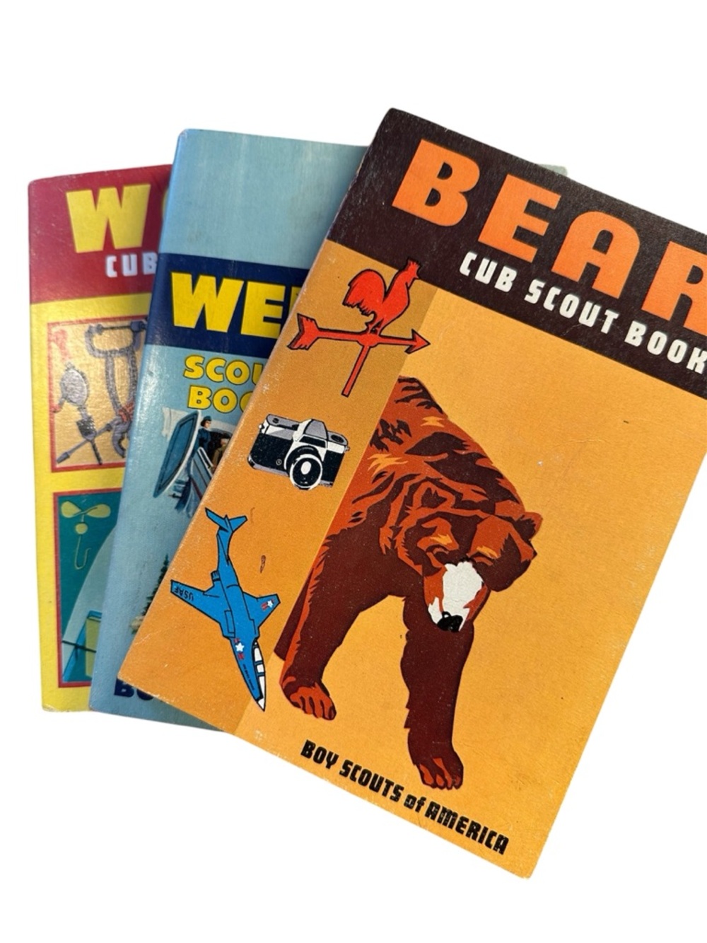 Vintage 1967 Boy Scouts of America Handbooks Bundle of 3